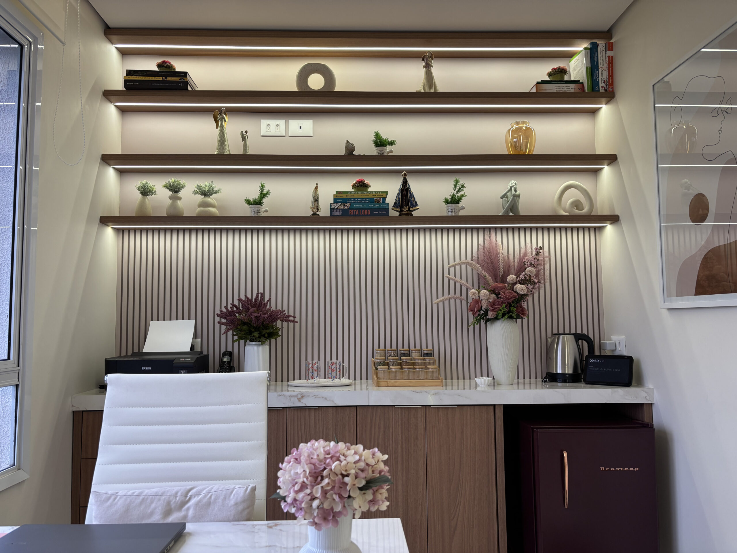 Imagem do consultório da Nutri Angelica Rouffiac localizado na Vila Leopoldina